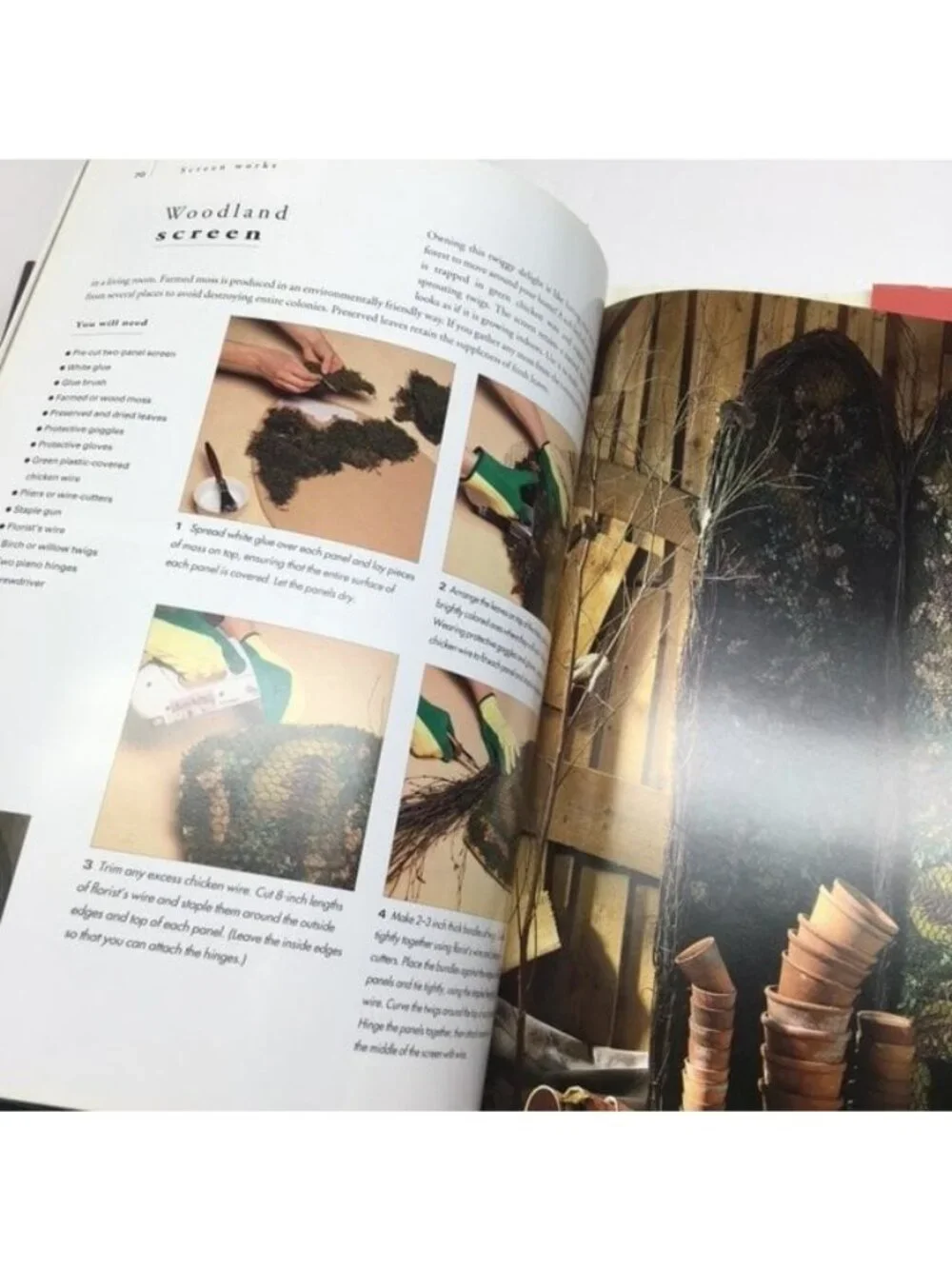 Screen Works: Ideas For Making Using Screens In The Home Marion Elliot Hardcover - Picture 8 of 8